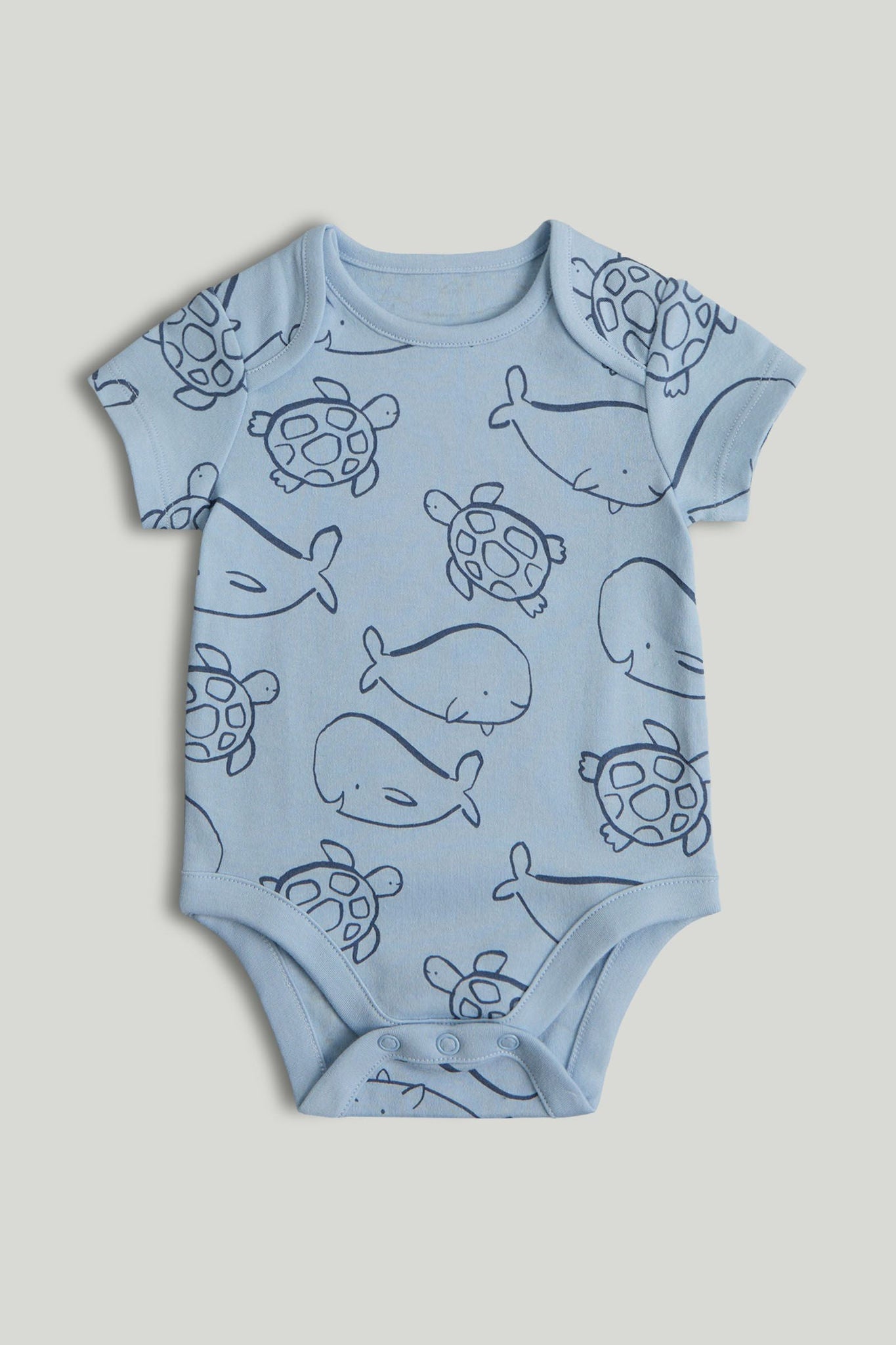 My First Ocean Short-Sleeved Bodysuits