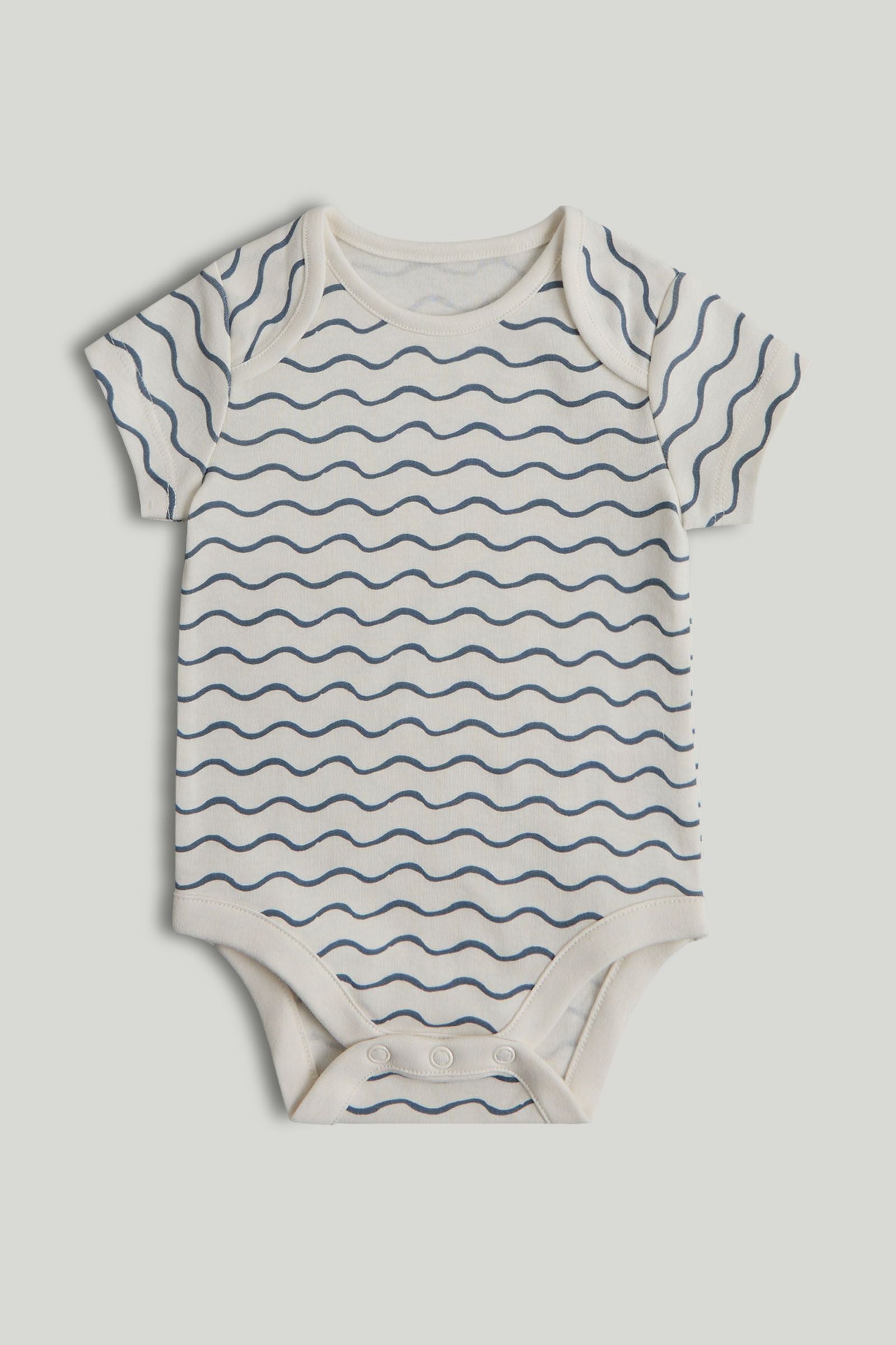 My First Ocean Short-Sleeved Bodysuits