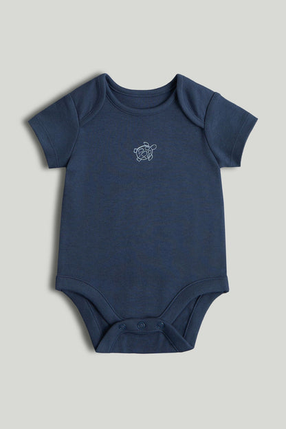 My First Ocean Short-Sleeved Bodysuits