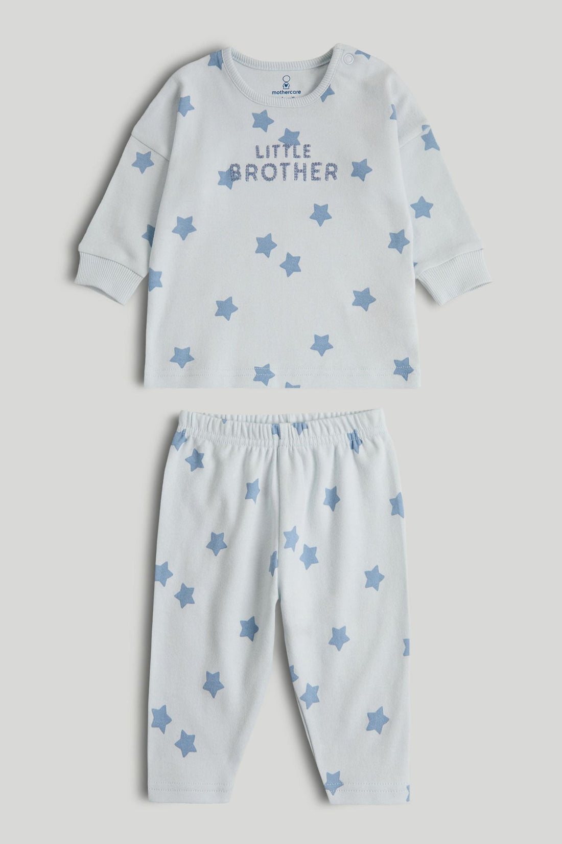 Blue Little Brother Pyjamas - Light Blue / 12-18 Months