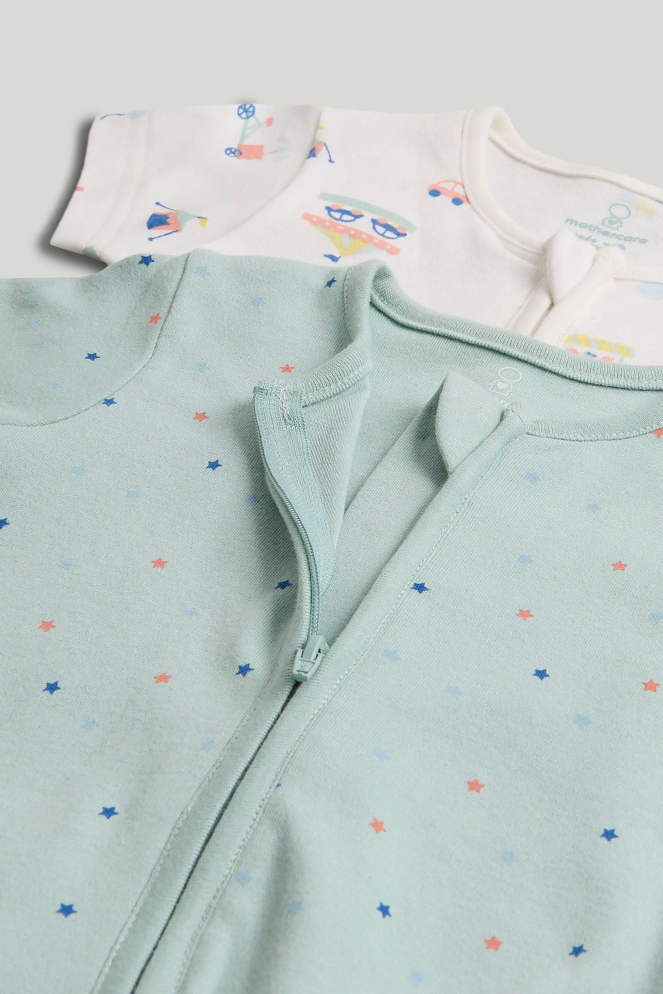 2 Pack Carnival Rompers