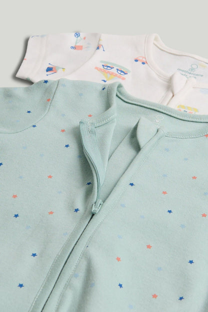 2 Pack Carnival Rompers
