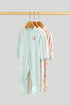 3 Pack Floral Sleepsuits - Multi / 12-18 Months