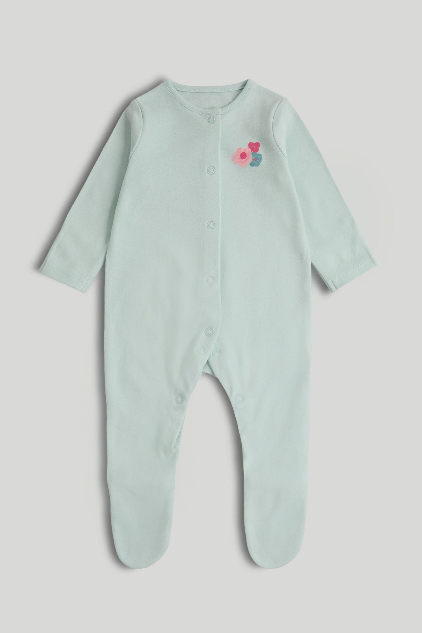 3 Pack Floral Sleepsuits