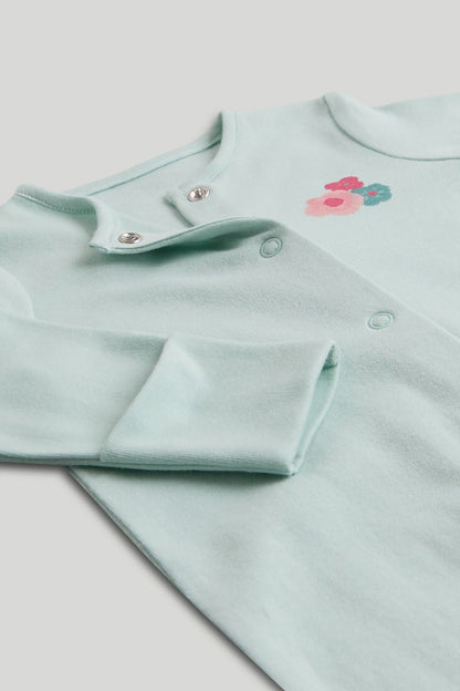 3 Pack Floral Sleepsuits