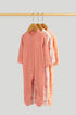 3 Pack Strawberry Sleepsuits - Light Pink / 12-18 Months
