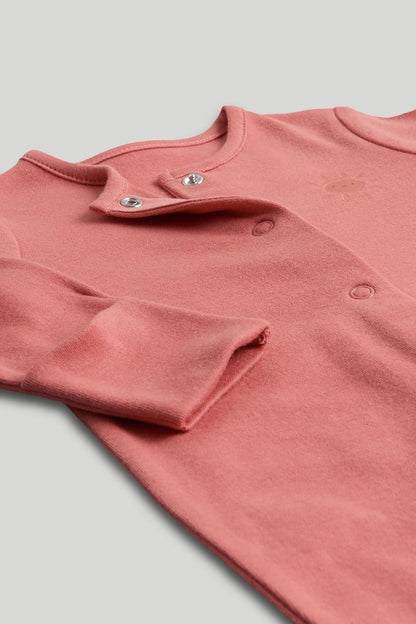 3 Pack Strawberry Sleepsuits