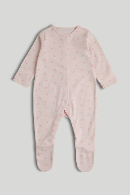 3 Pack My First Pink Sleepsuits