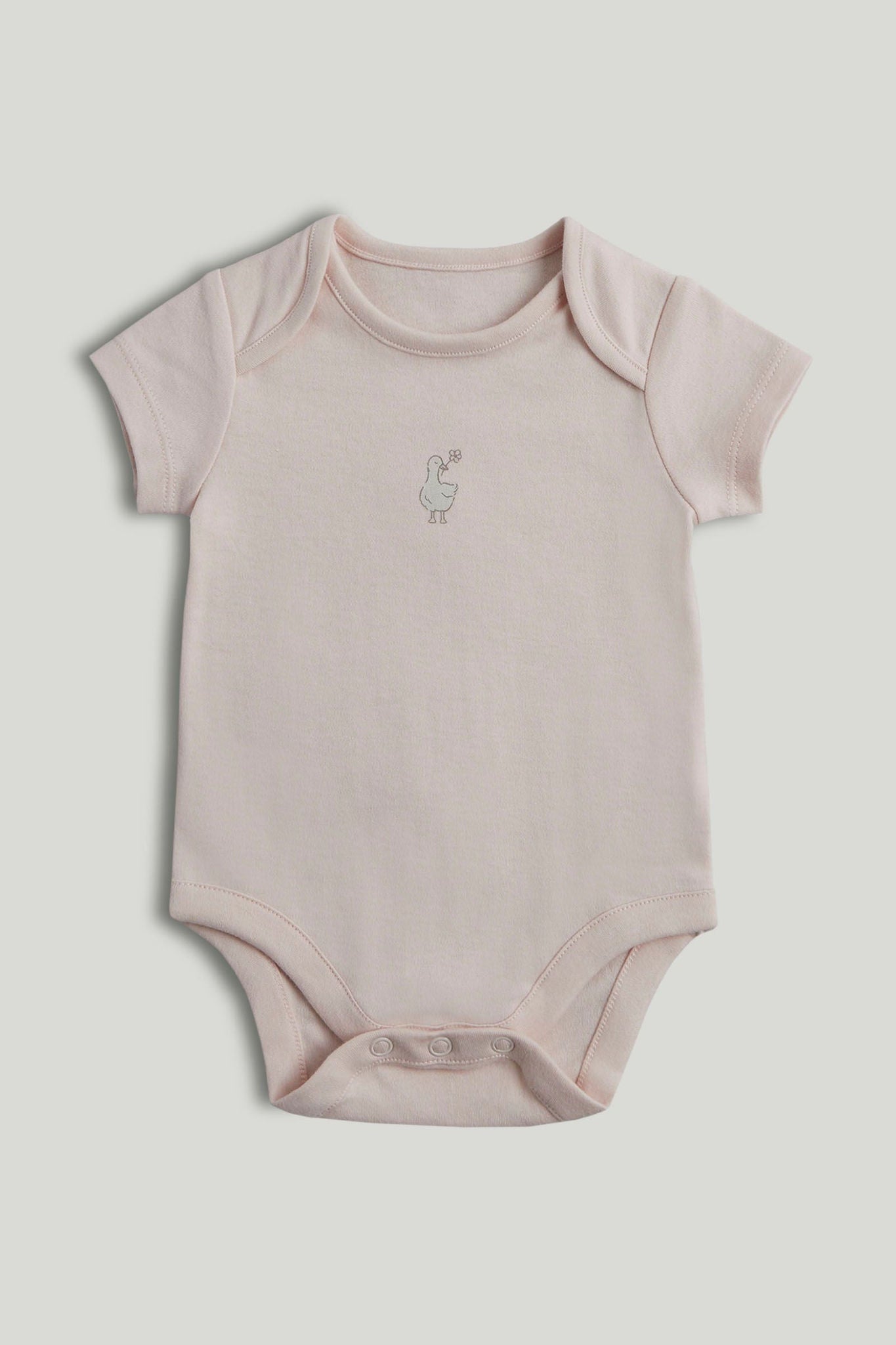 5 Pack My First Pink Short-Sleeved Bodysuits