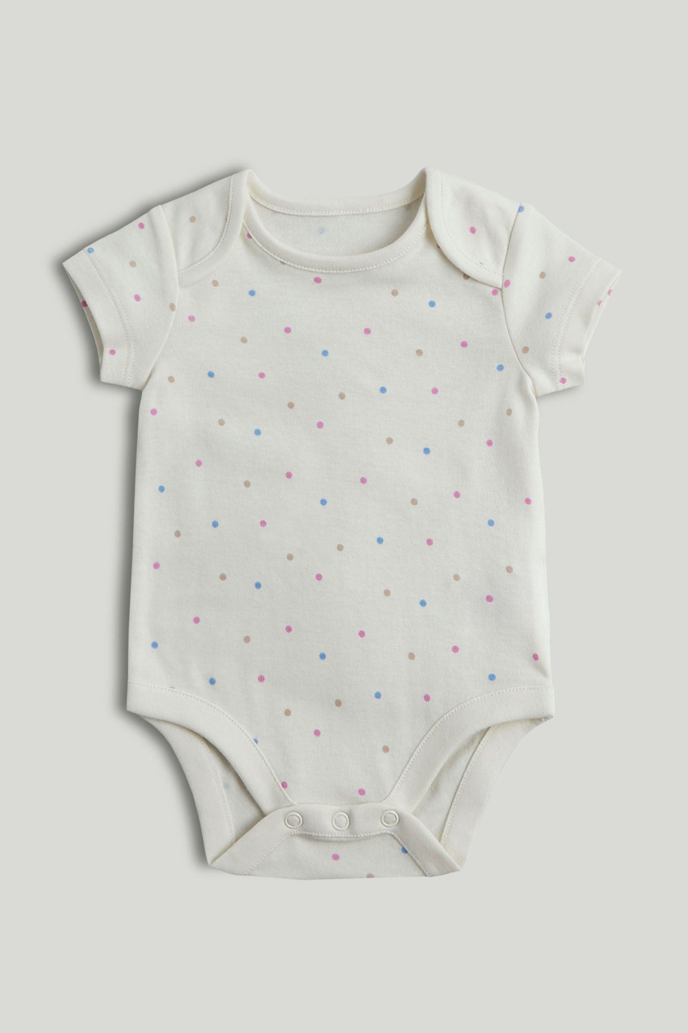 5 Pack Carnival Short-Sleeved Bodysuits