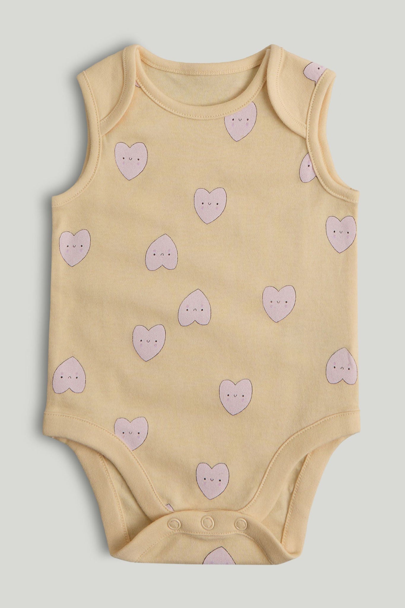5 Pack Sleeveless Bodysuits