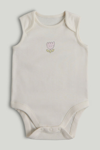 5 Pack Sleeveless Bodysuits