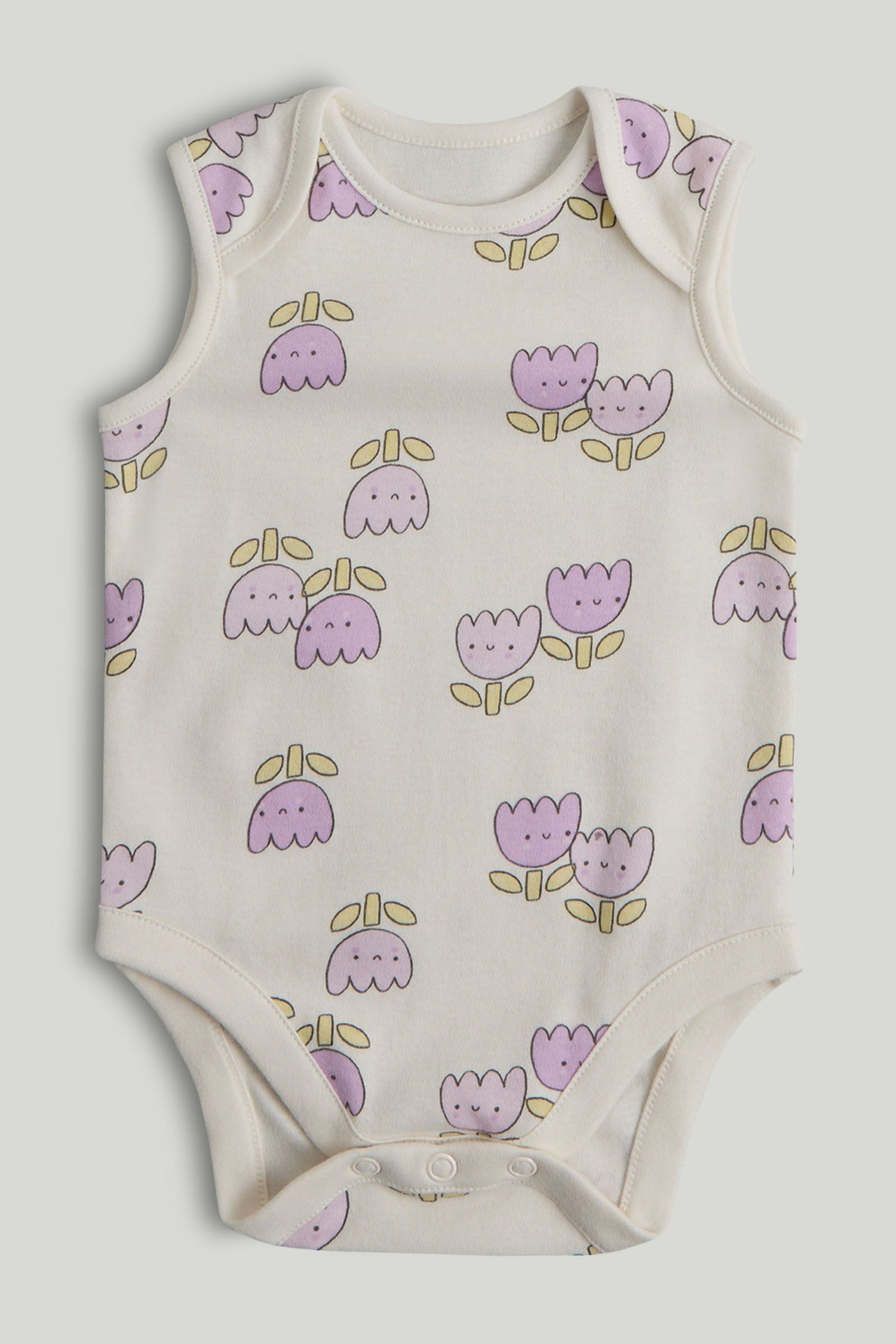 5 Pack Sleeveless Bodysuits