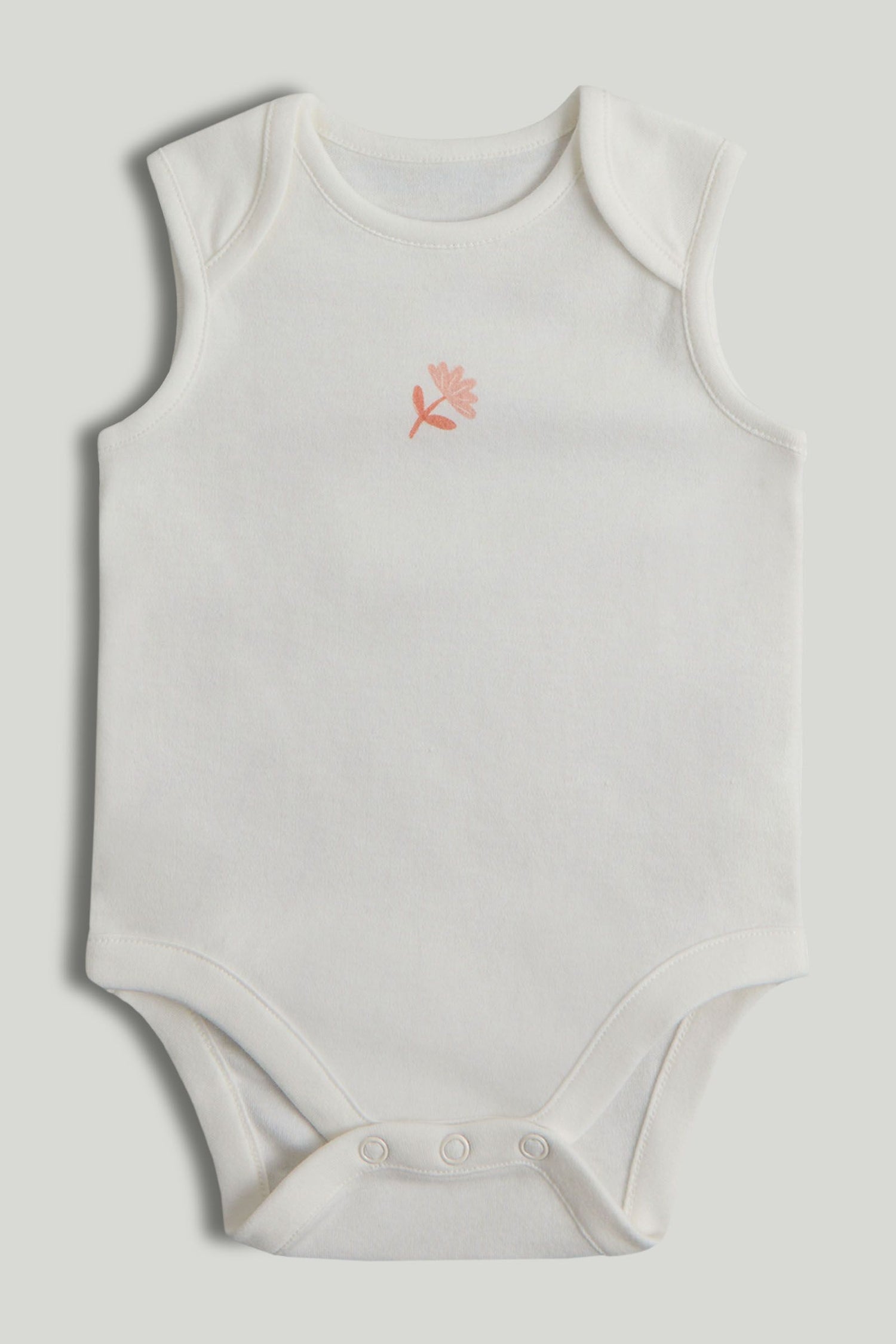 5 Pack Strawberry Sleeveless Bodysuits