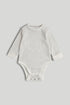 Lion Extendable Bodysuit - Cream / 12-18 Months