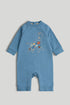 Giraffe All-in-One - Blue / 12-18 Months