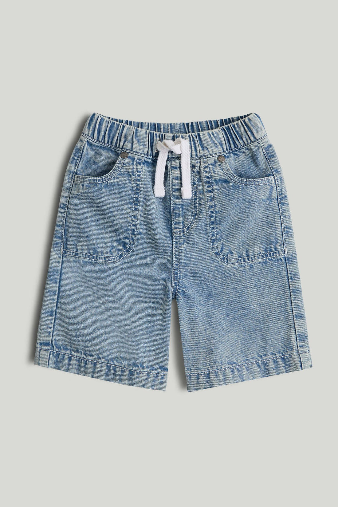 Denim Bermuda Shorts - 12-18 Months