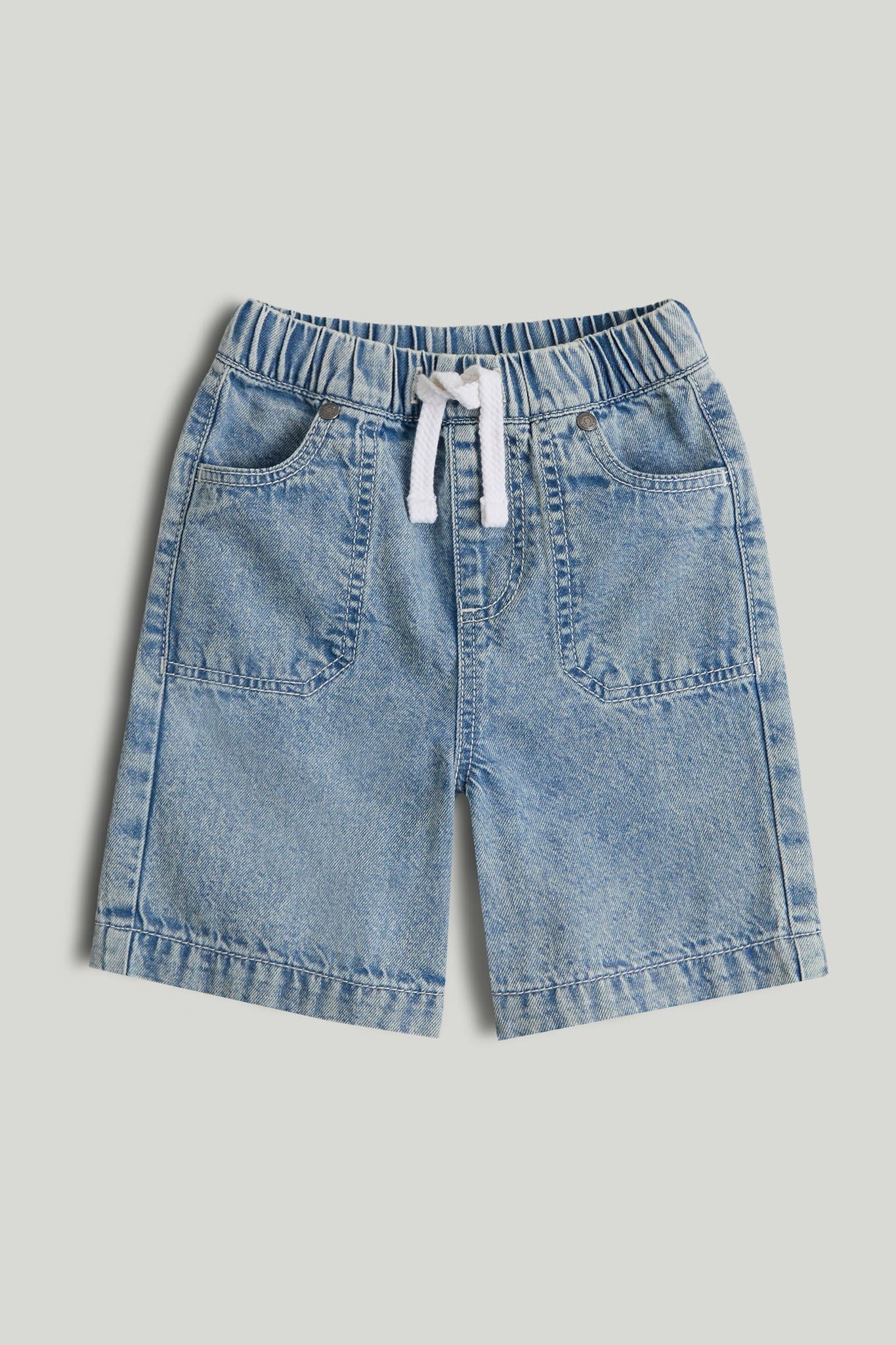 Denim Bermuda Shorts - 12-18 Months