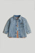 Denim Shirt and T-Shirt Set - Blue / 12-18 Months