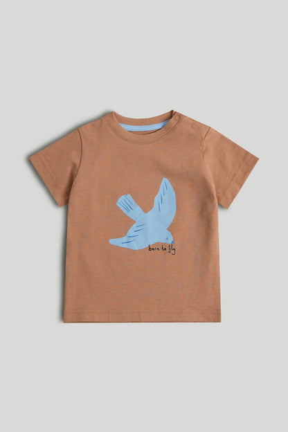 Denim Shirt and T-Shirt Set