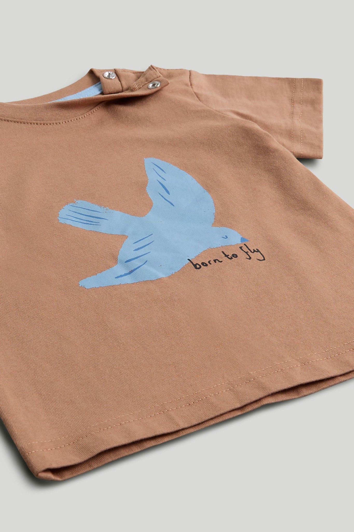 Denim Shirt and T-Shirt Set
