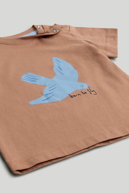 Denim Shirt and T-Shirt Set