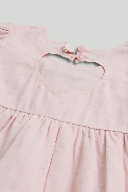 Pink Tiered Dress