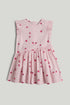 Pink Ladybird Cotton Dress - Pink / 12-18 Months
