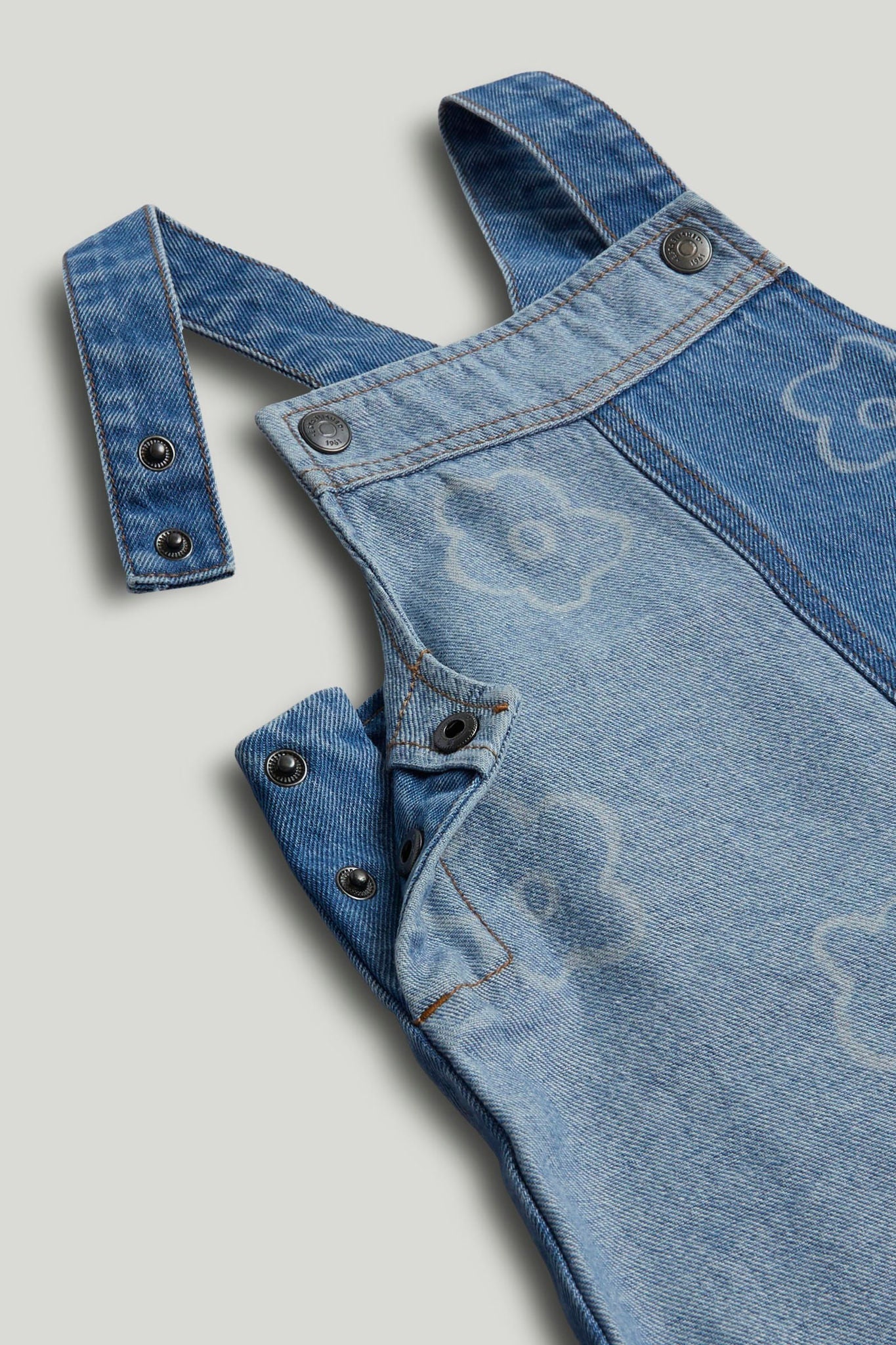 Denim Pinny Dress and T-Shirt Outfit