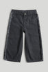 Grey Barrel-Leg Denim Jeans - Black / 9-10 Years