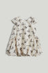 White Butterfly Crinkle Dress - White / 9-10 Years