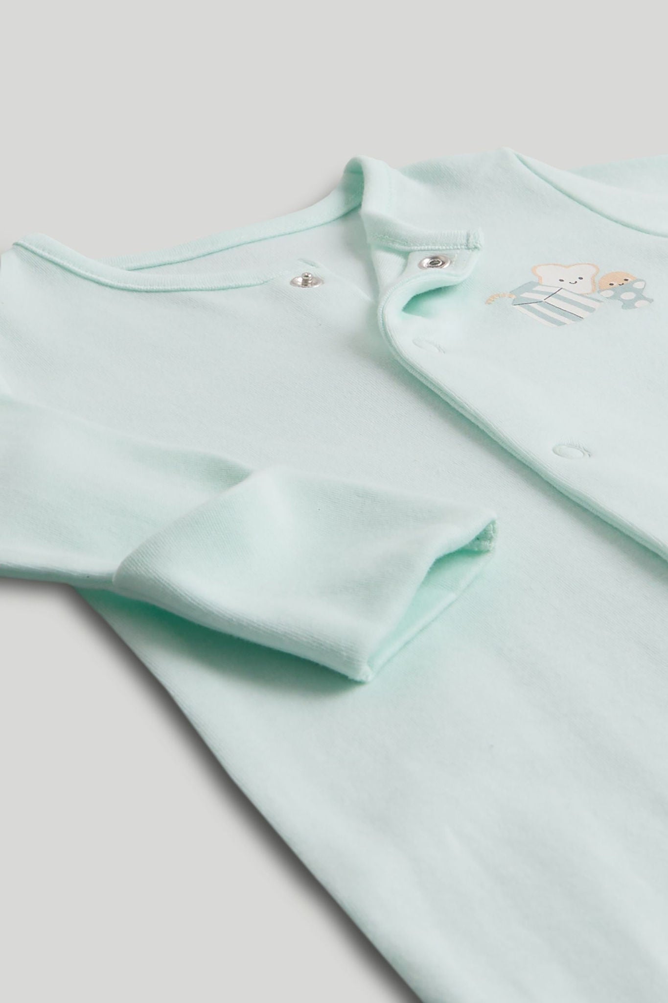 3 Pack Breakfast Friends Sleepsuits