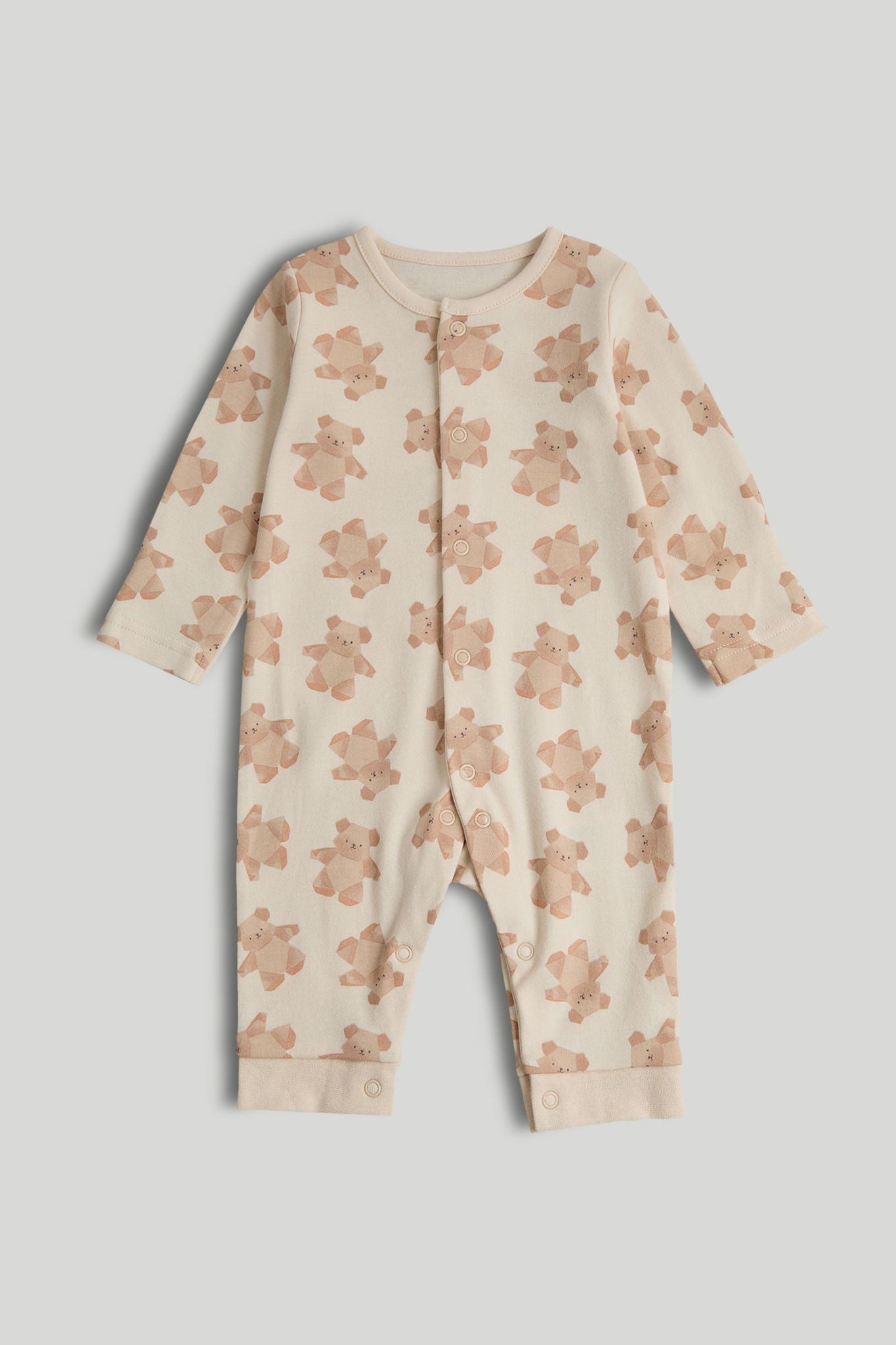 3 Pack Origami Footless Sleepsuits