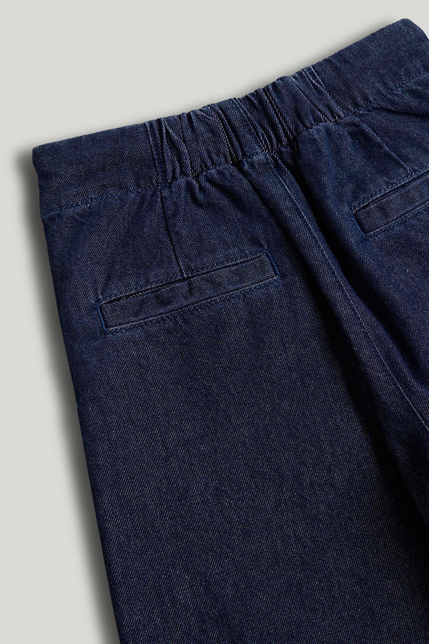 Wide-Leg Denim Jeans