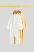 3 Pack My First Footless Sleepsuits - Light Yellow / 12-18 Months