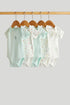 5 Pack Breakfast Friends Short-Sleeved Bodysuits - Multi / 12-18 Months