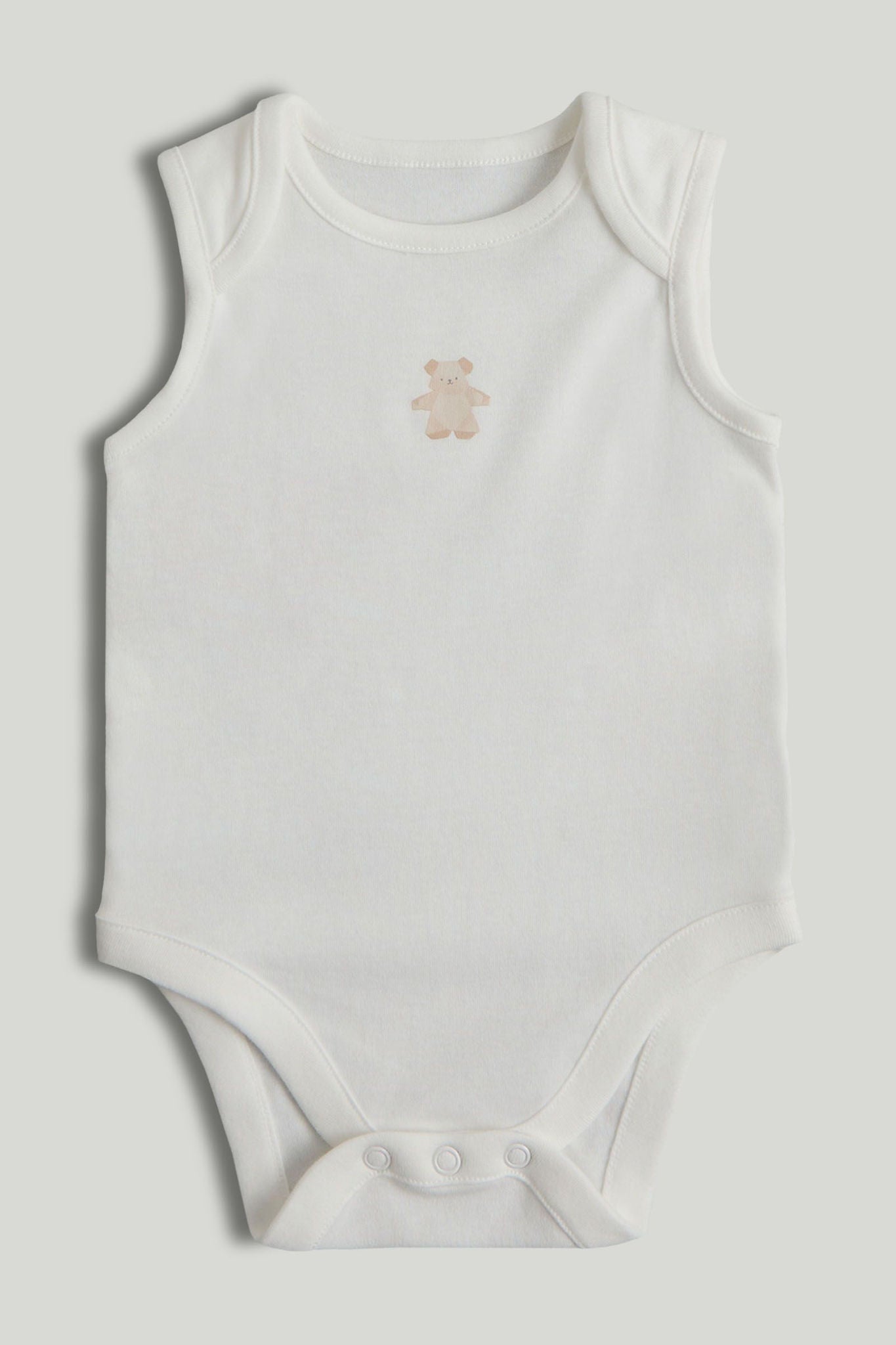 5 Pack Origami Animals Sleeveless Bodysuits