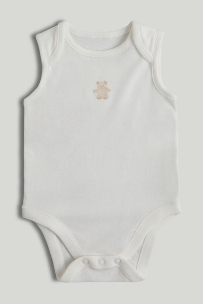 5 Pack Origami Animals Sleeveless Bodysuits