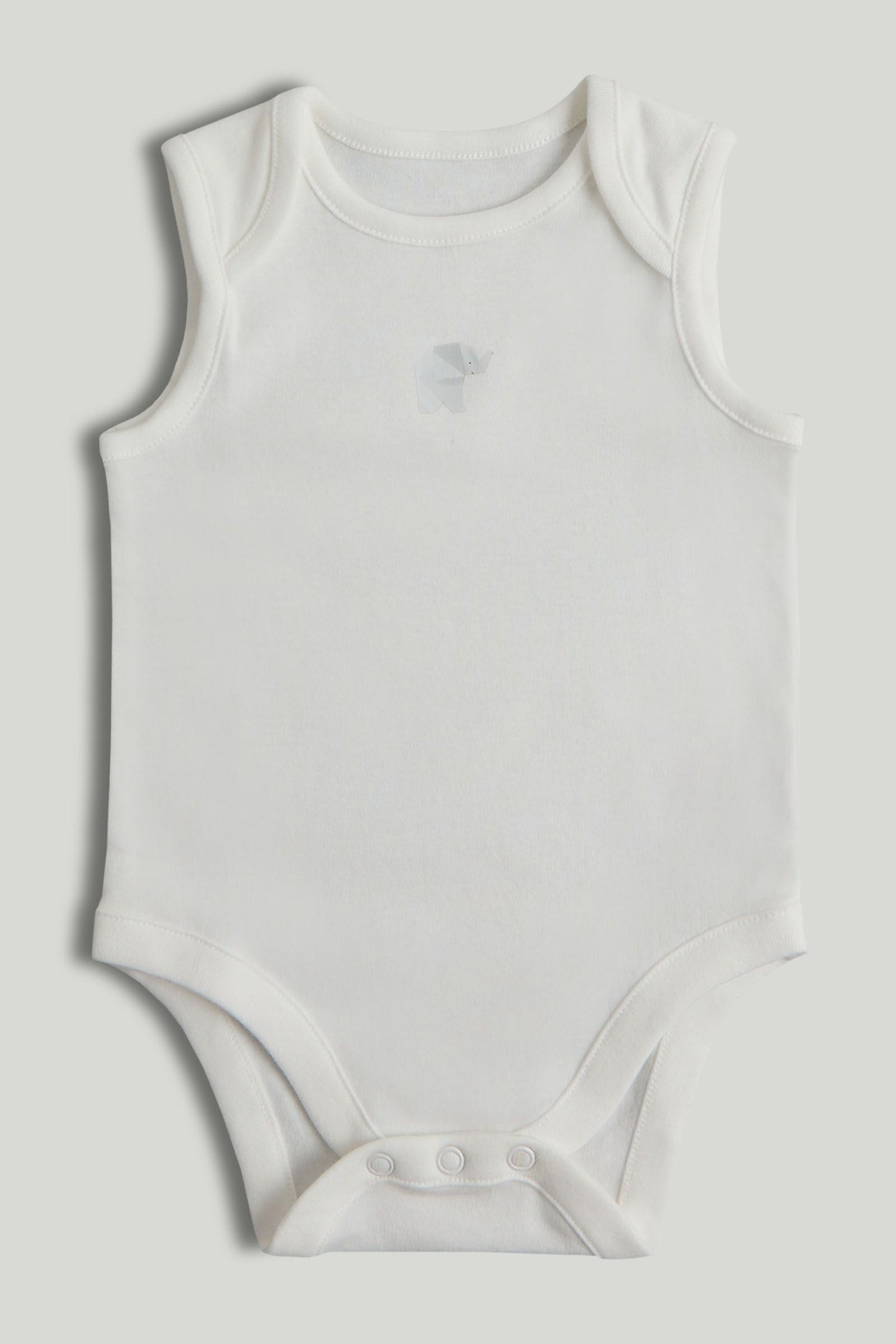 5 Pack Origami Animals Sleeveless Bodysuits