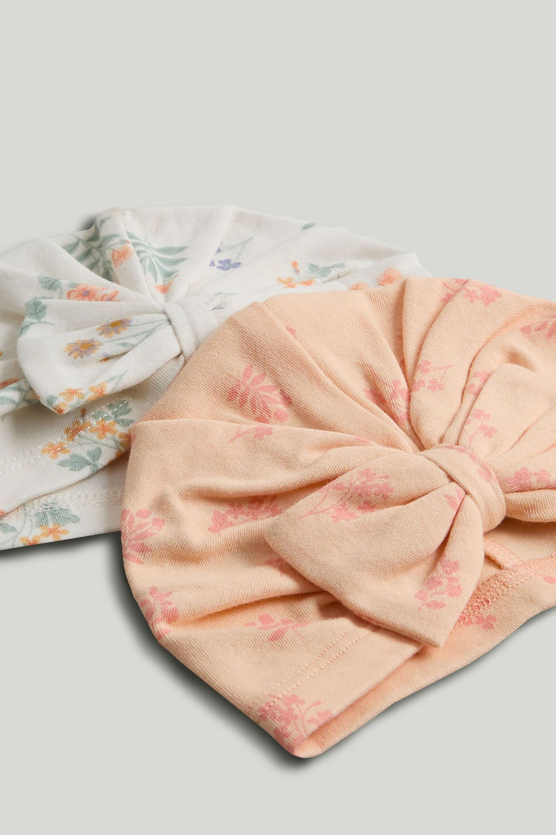 2 Pack Cotton Baby Hats