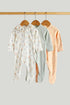 3 Pack Floral All-in-Ones - Multi / 12-18 Months