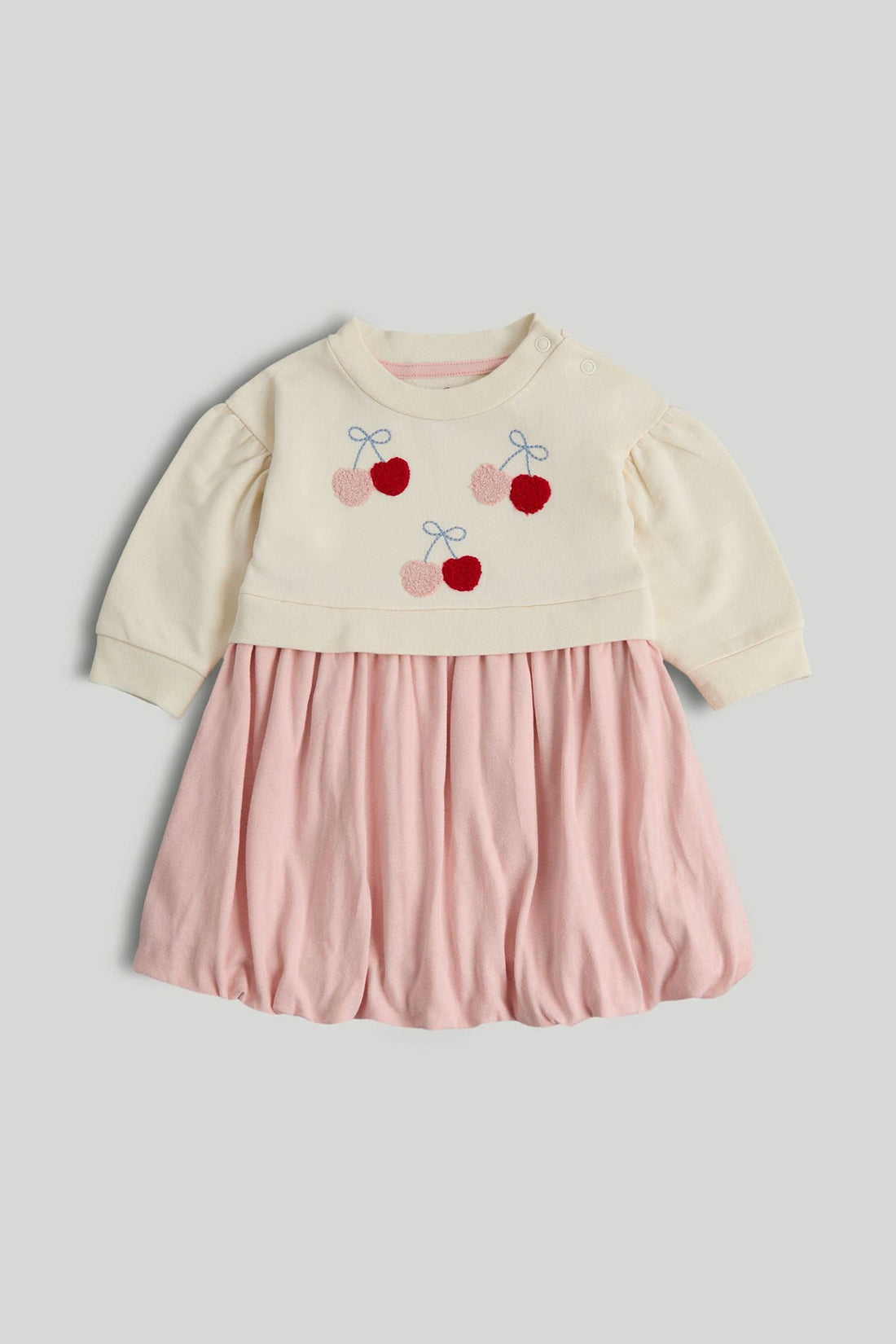 Puff Ball Twofer Dress - Multi / 12-18 Months
