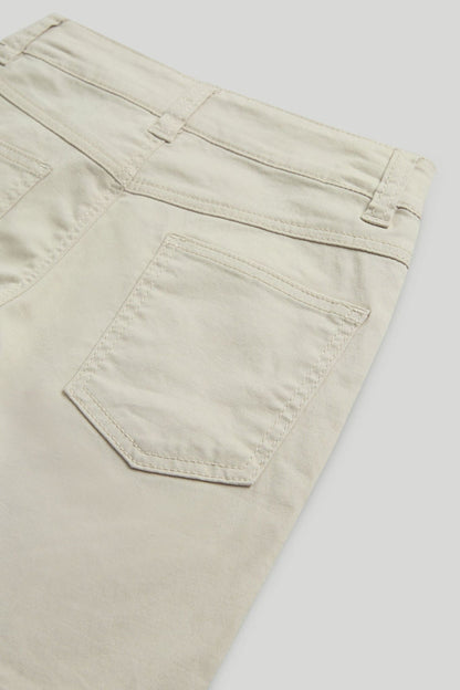 Stone Denim Shorts