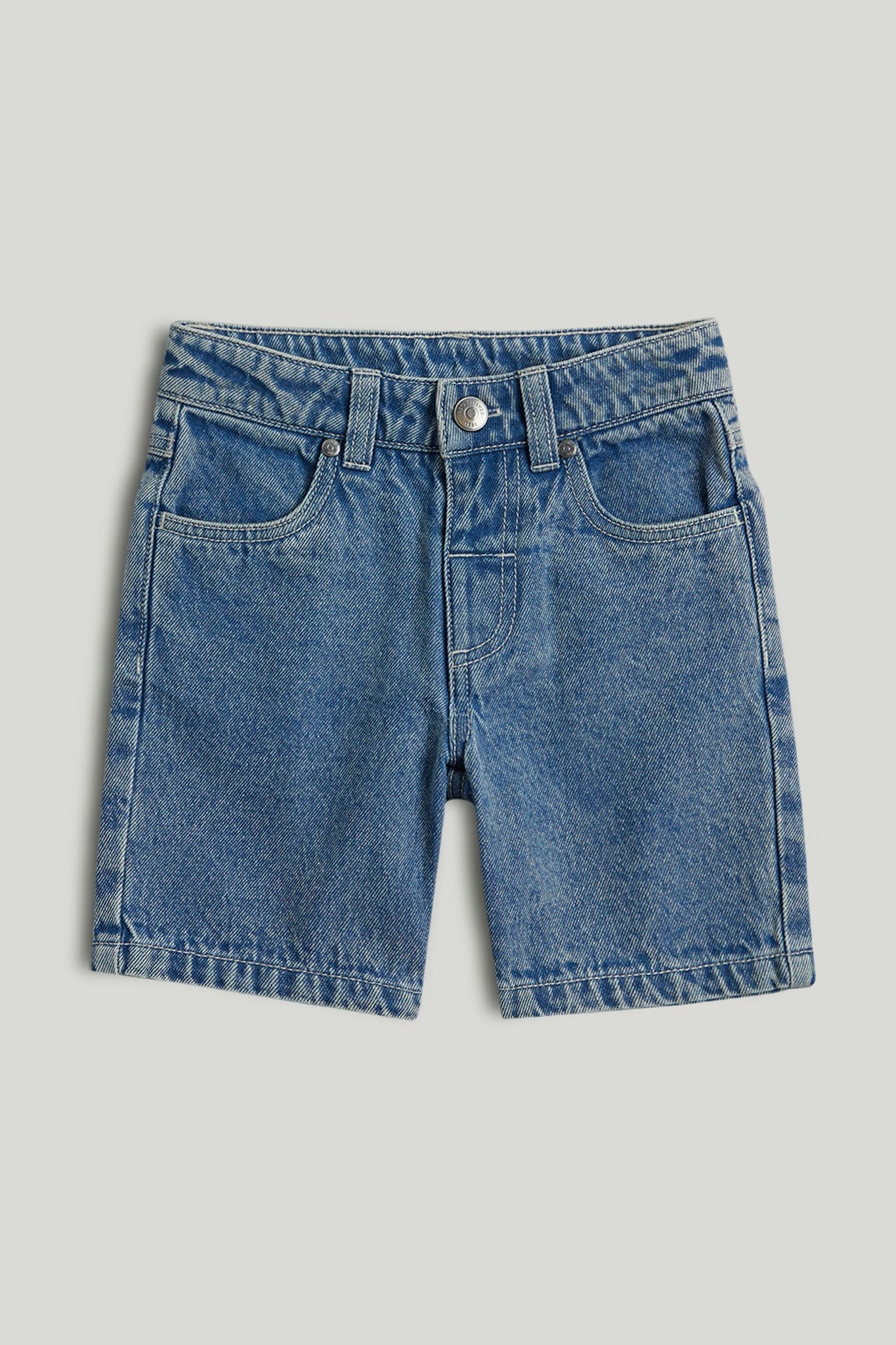 Denim Bermuda Shorts - Blue / 9-10 Years