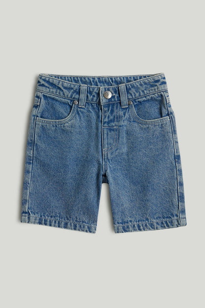 Denim Bermuda Shorts - Blue / 9-10 Years