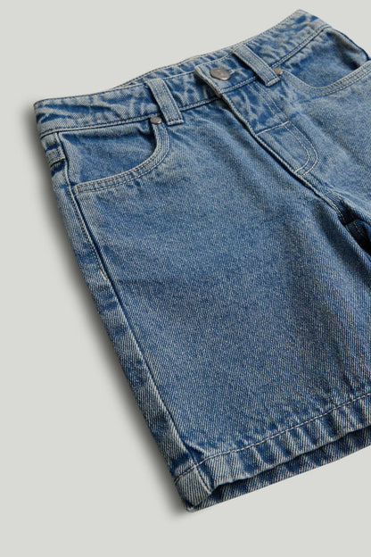 Denim Bermuda Shorts