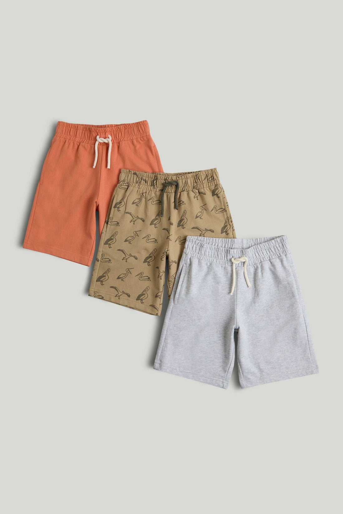 3 Pack Jersey Shorts - Multicolor / 9-10 Years