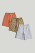 3 Pack Jersey Shorts - Multicolor / 9-10 Years