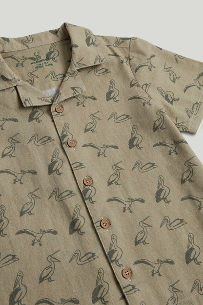 Pelican Linen Blend Shirt