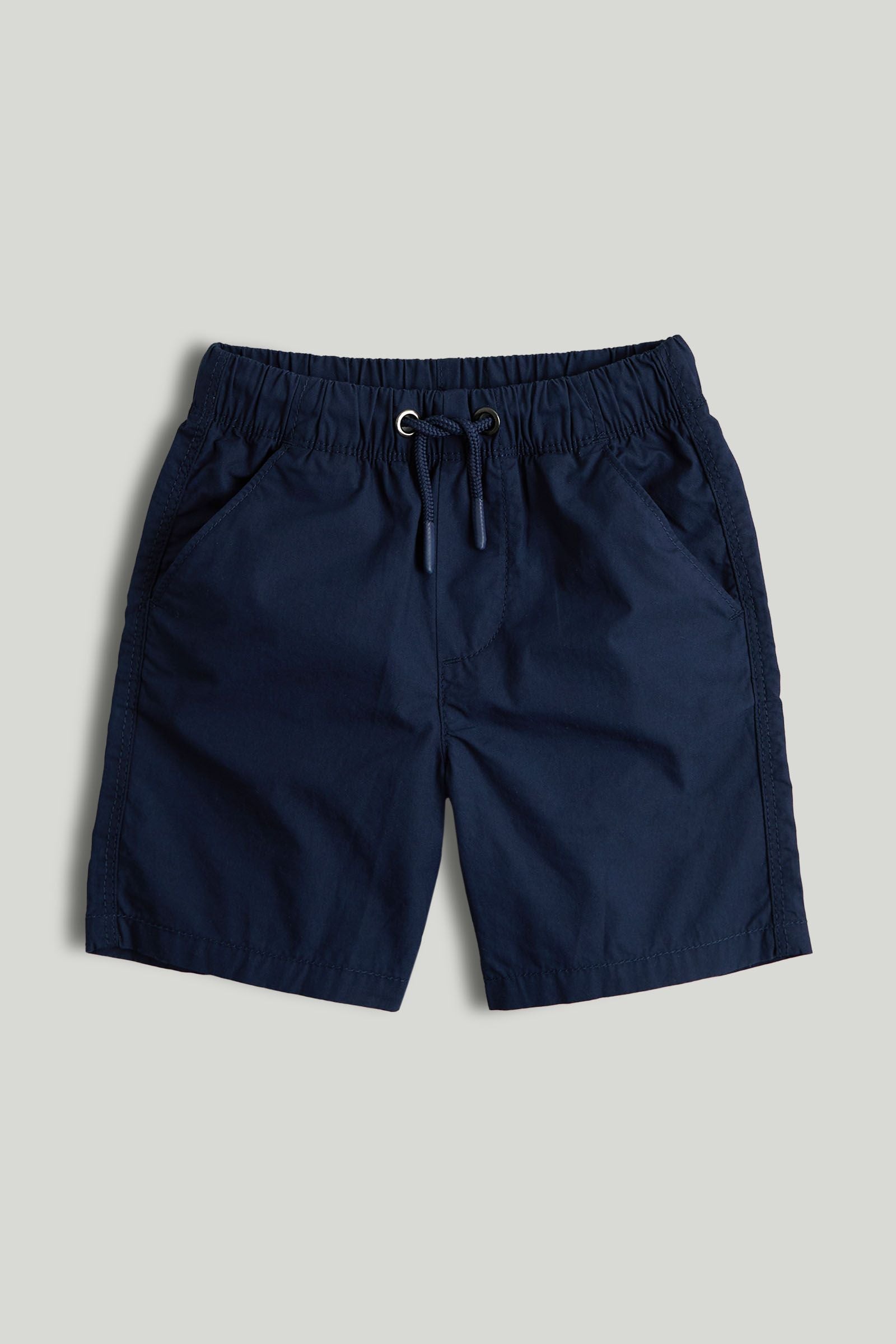 Navy Poplin Shorts - 9-10 Years